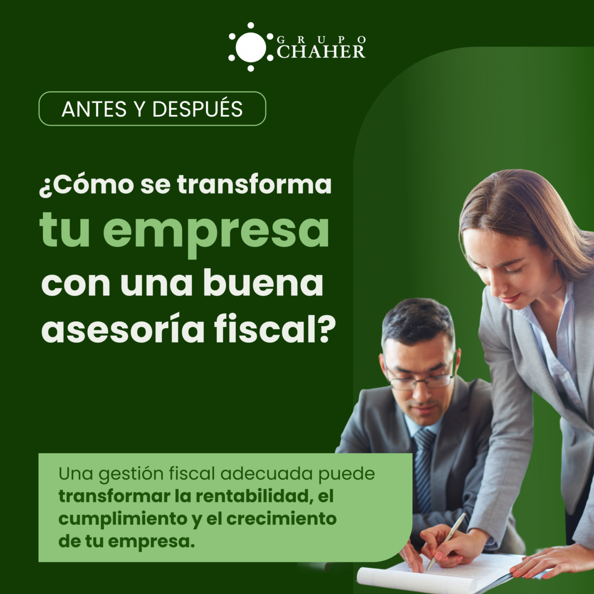 Antes/Después: Transformaciones de empresas tras implementar asesoría fiscal