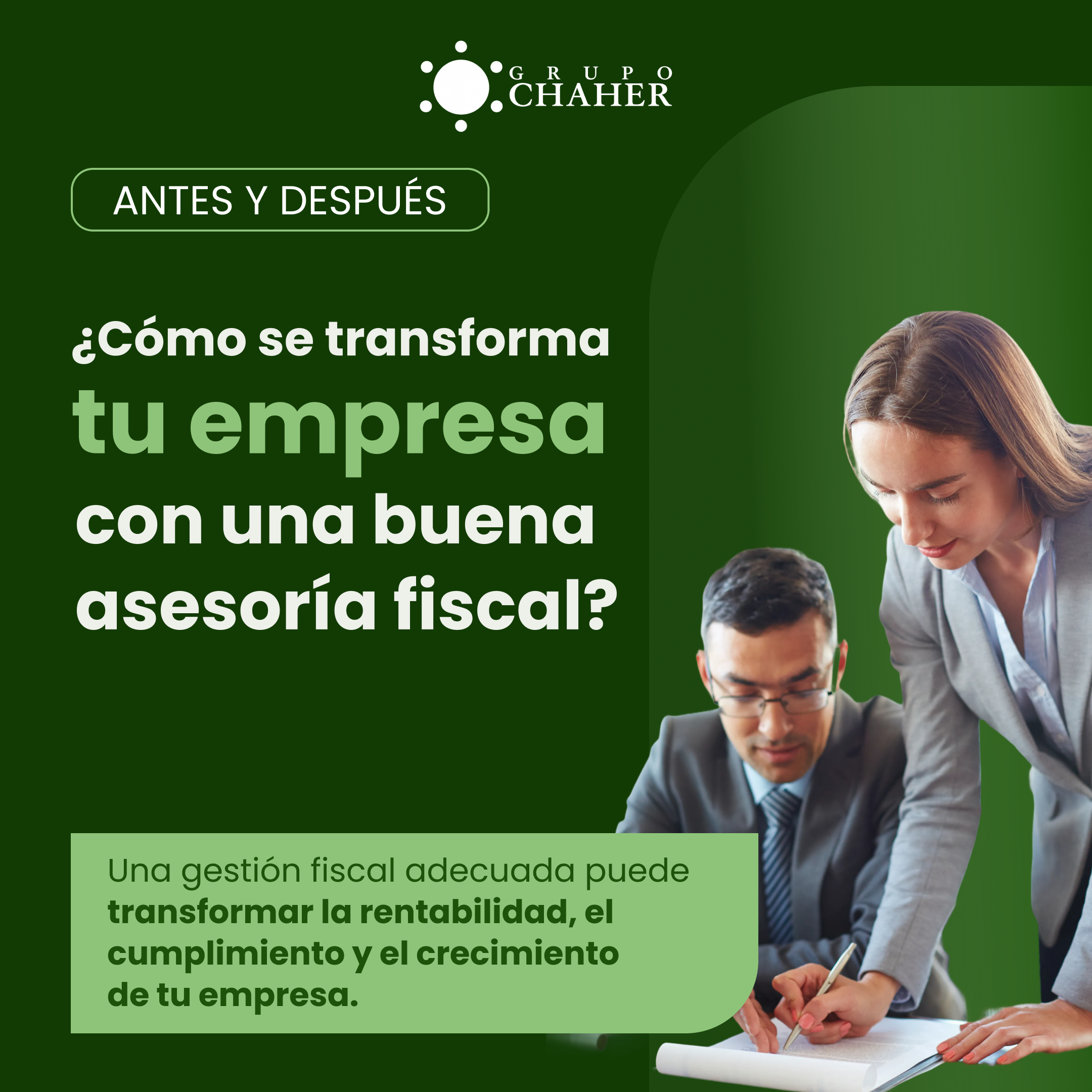 Featured image for “Antes/Después: Transformaciones de empresas tras implementar asesoría fiscal”