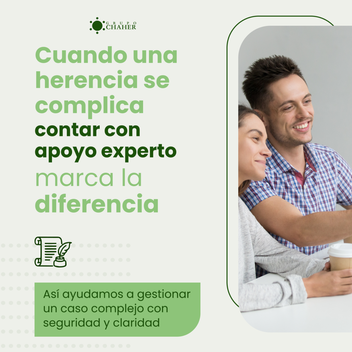 Testimonio de un cliente: éxito en gestión de herencias complejas