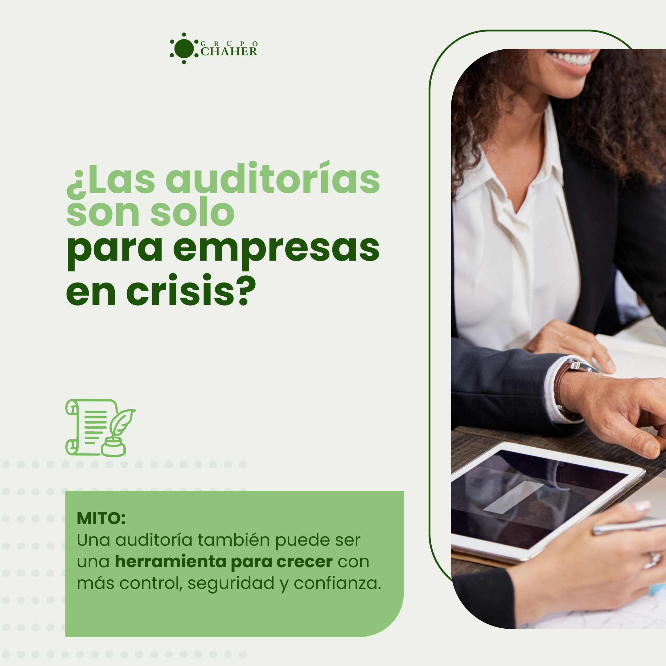 Featured image for “Mitos vs Realidad: Las auditorías solo son para empresas en crisis”