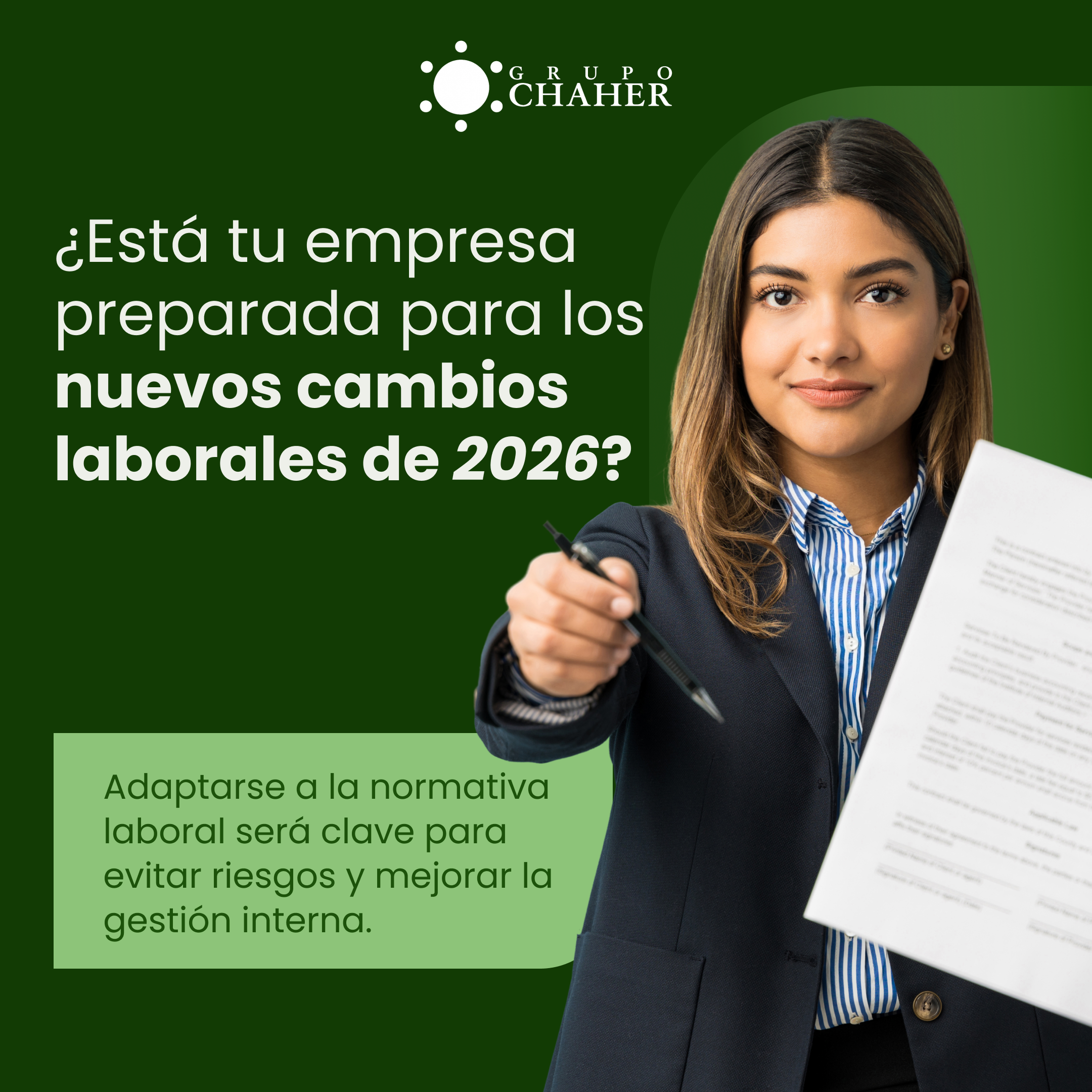 Featured image for “Impacto de la nueva normativa laboral en empresas en 2026”